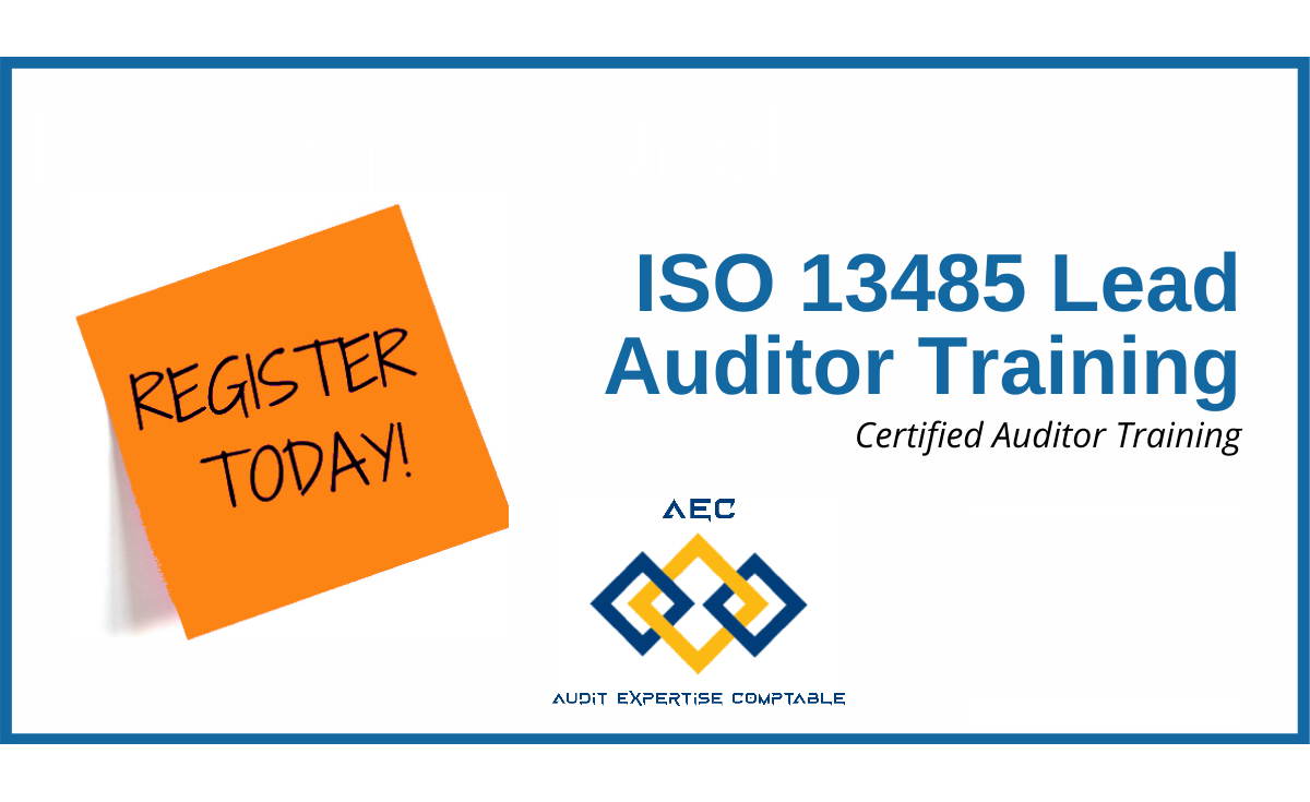 ISO 13485:2016 Lead Auditor Training for Medical Devices