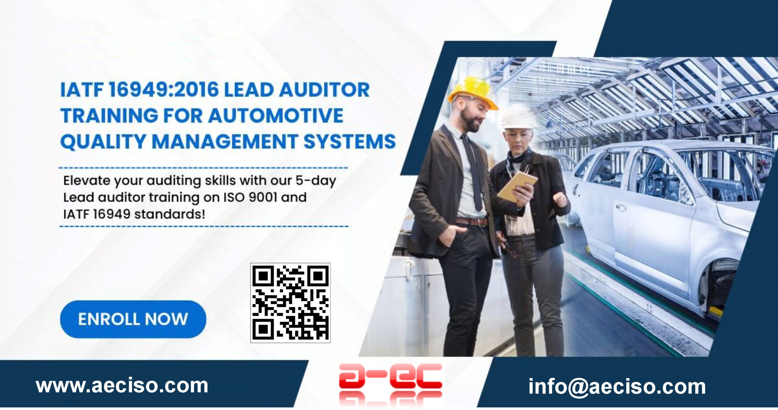 Automotive IATF 16949:2016 Lead Auditor Training